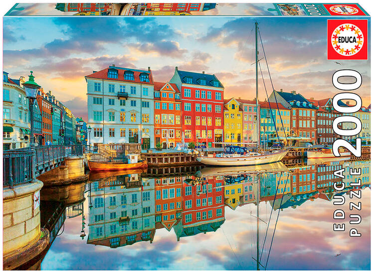 Educa 2000 Jigsaw Puzzle Copenhagen Harbor