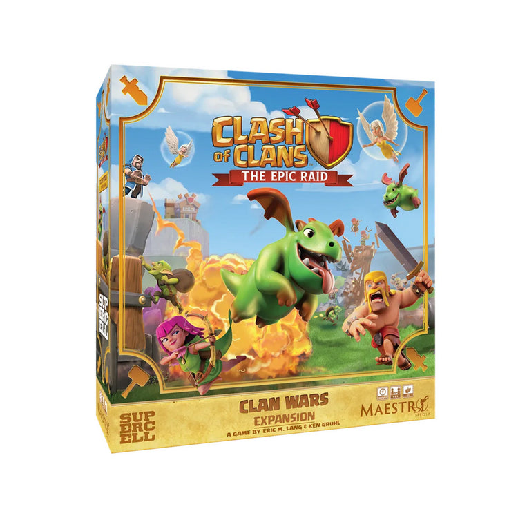Clash Of Clan The Epic Raid Clan Wars Expansion