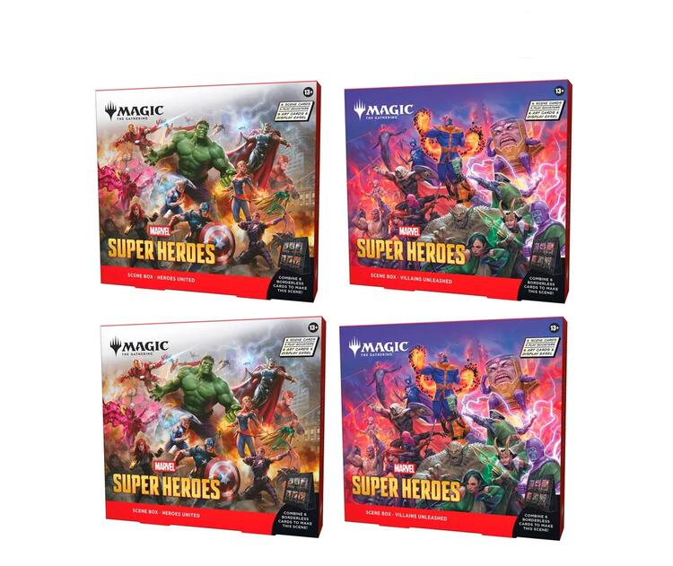 MTG Marvel Super Heroes Scene Box