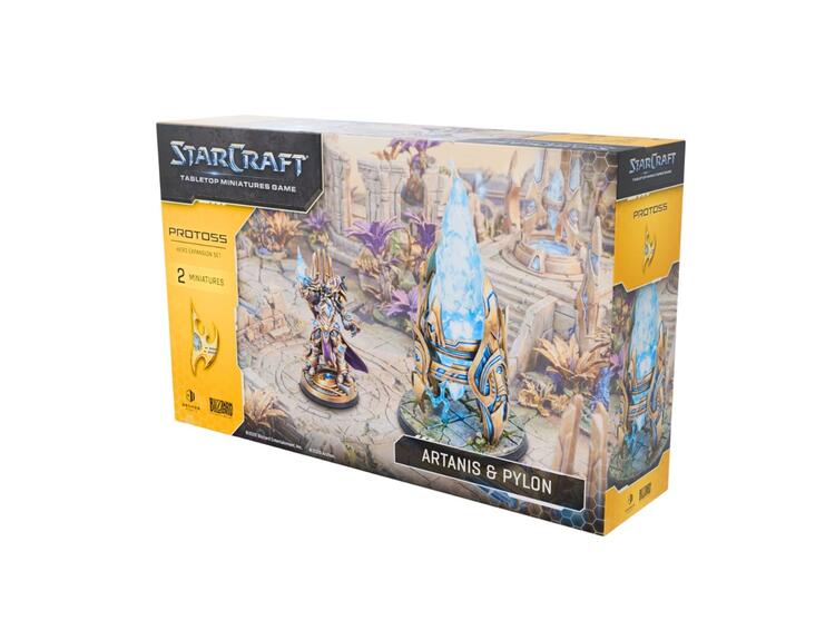 StarCraft Tabletop Miniatures Game Protoss Artanis & Pylon
