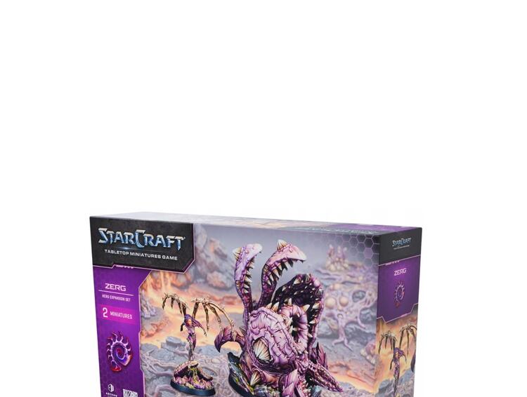 StarCraft Tabletop Miniatures Game Zerg Kerrigan & Omega Worm