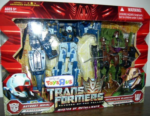 Transformers Revenge of the fallen autobot whirl vs decepticon bludgeon