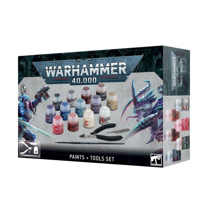Warhammer 40K kit peinture+outils