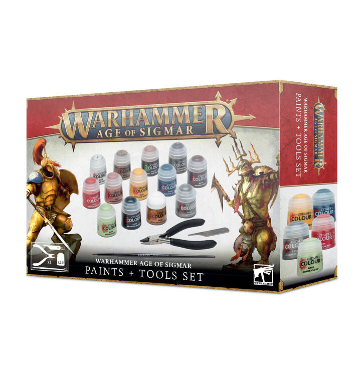 WH Age of Sigmar kit peinture+outils