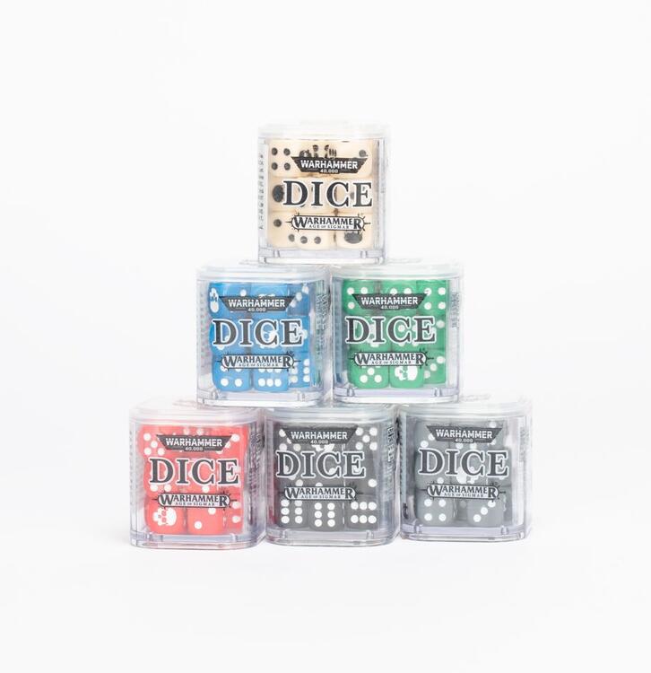 Dés Warhammer 12mm (pk15) Citadel
