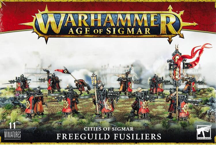 WH Age of Sigmar Cities Of Sigmar Freeguild Fusiliers
