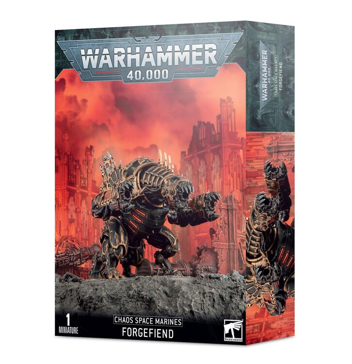 WH 40K Chaos Space Marines Forgefiend
