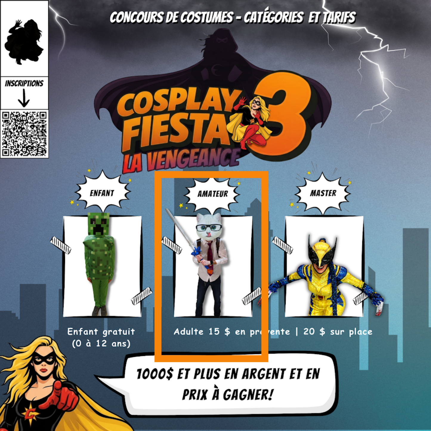 Cosplay fiesta 3 prévente - Amateur