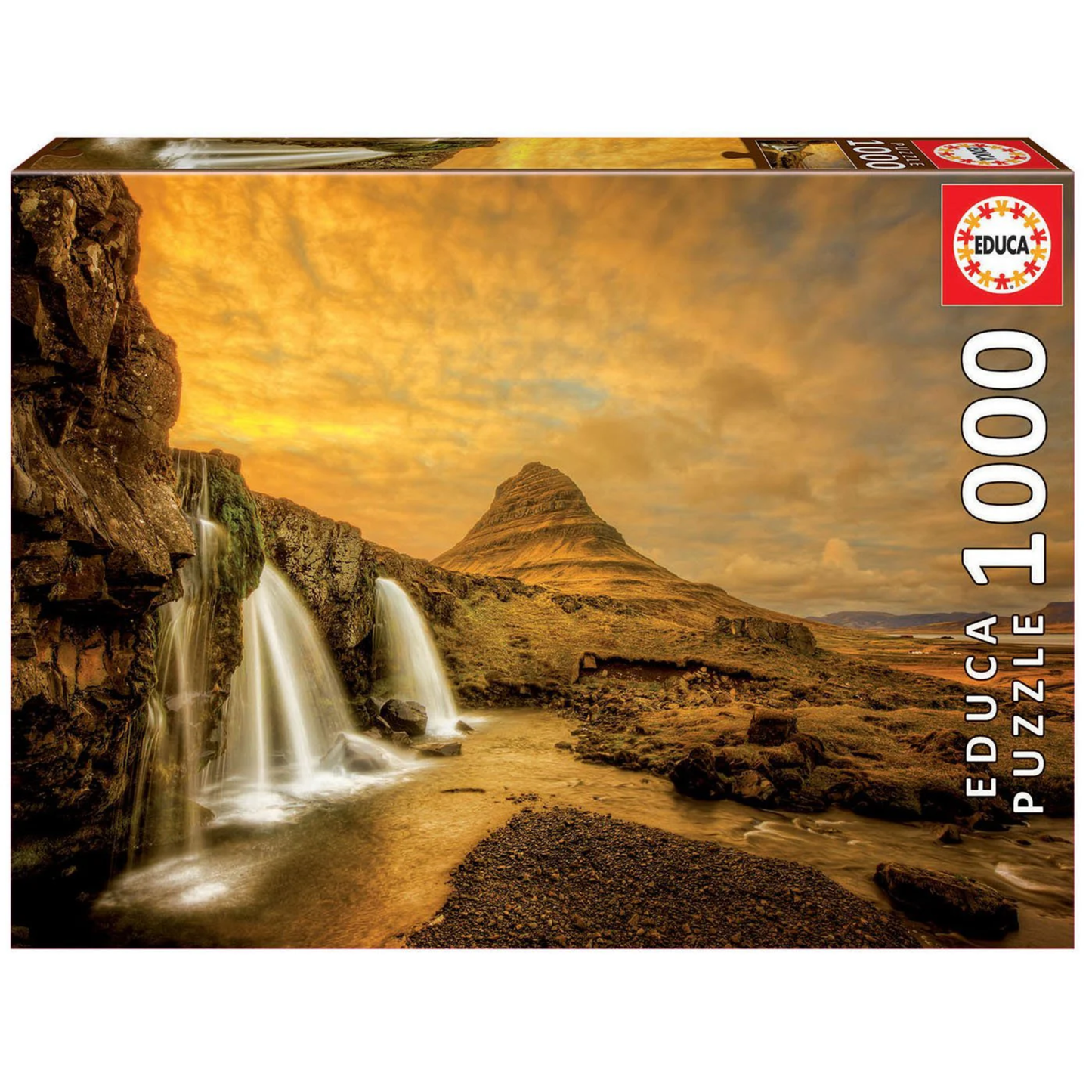 Educa Jigsaw Puzzle 1000 Kirkjufellsfoss Waterfall Iceland