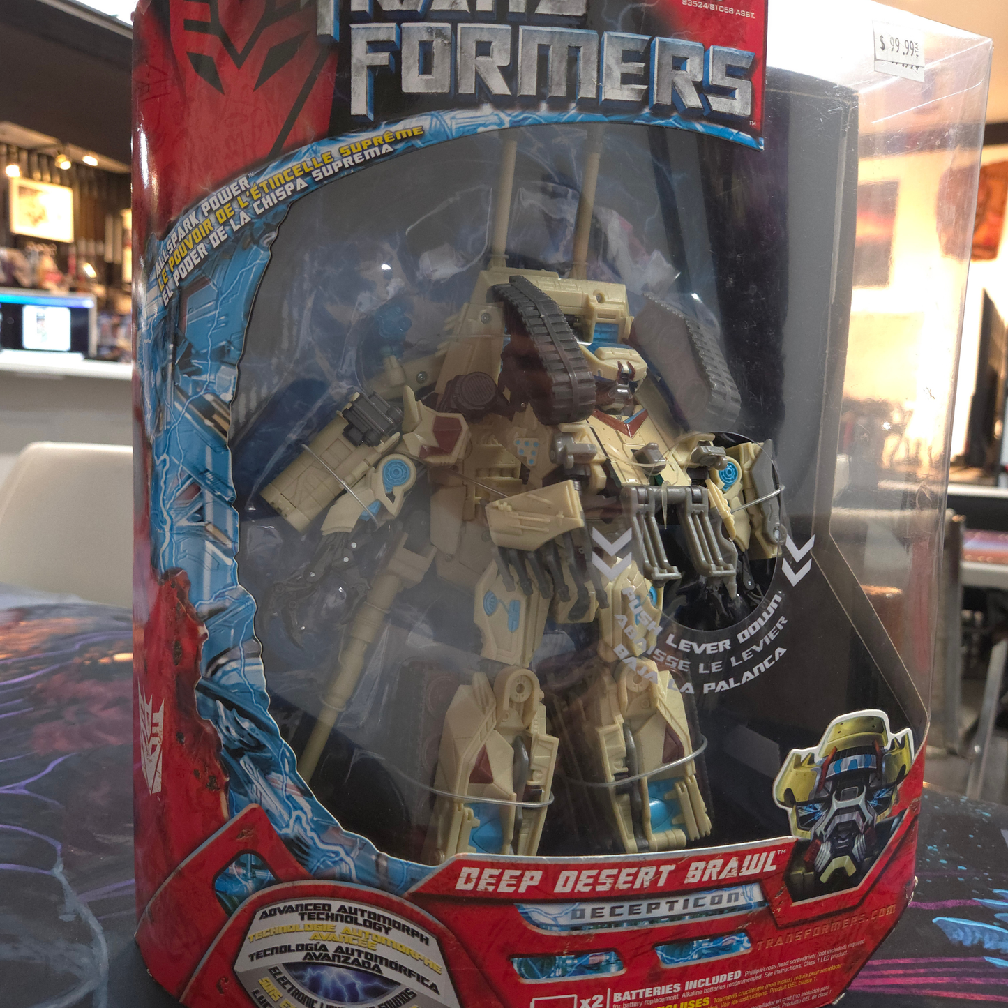 Transformers Deep Desert Brawl Decepticon 2007