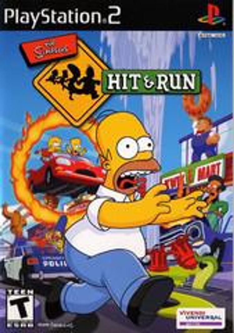 The Simpsons Hit and Run (usagé)