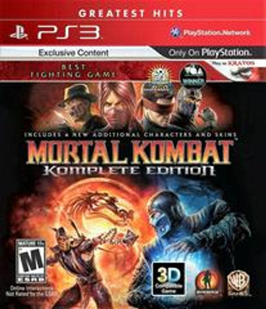 Mortal Kombat Komplete Edition [Greatest Hits] (usagé)