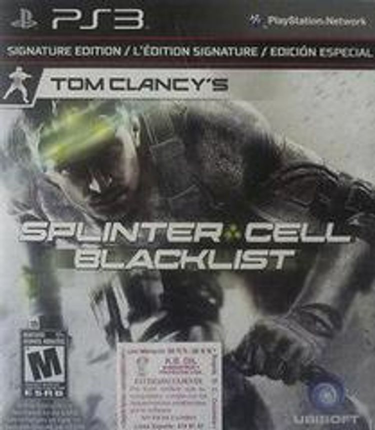 Splinter Cell: Blacklist [Signature Edition] (usagé)