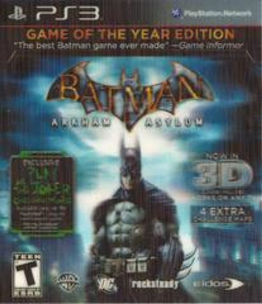 Batman: Arkham Asylum [Game of the Year] (usagé)