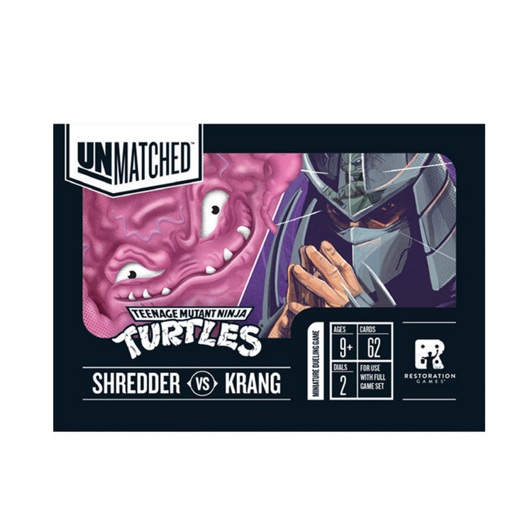 Unmatched TMNT Shredder Vs Krang