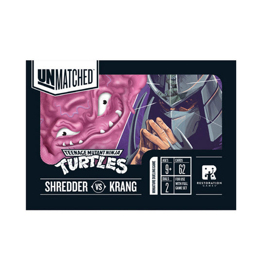 Unmatched TMNT Shredder Vs Krang