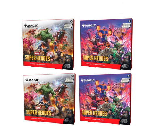 MTG Marvel Super Heroes Scene Box