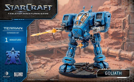 StarCraft Tabletop Miniature Game Terran Goliath