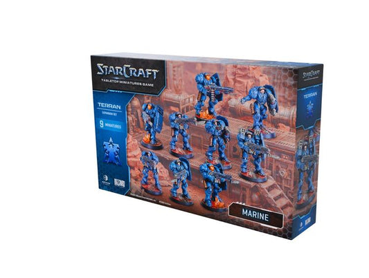 StarCraft Tabletop Miniatures Game Terran Marine