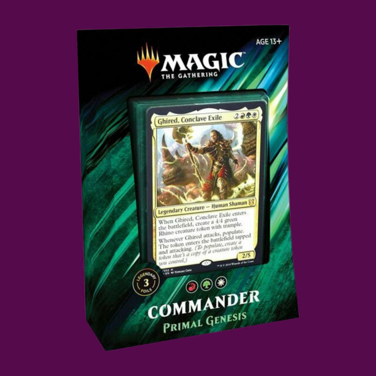 MTG Commander Primal Genesis