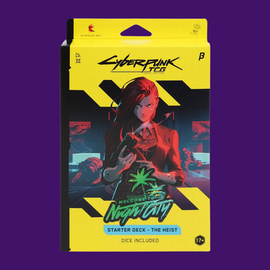 Cyberpunk TCG Welcome To Night City The Heist