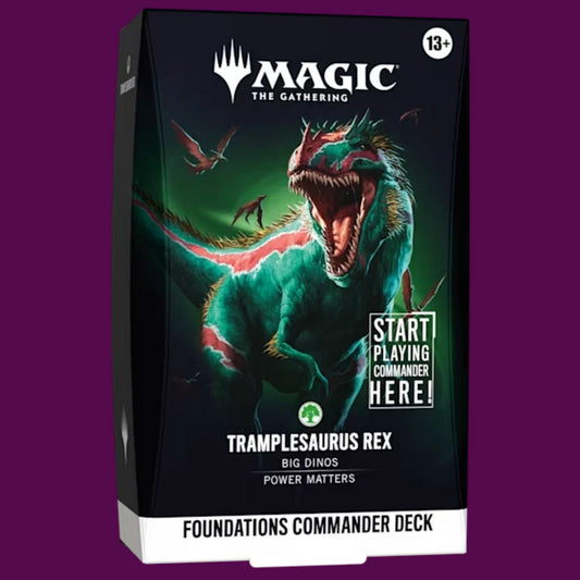 MTG Foundations Tramplesaurus Rex