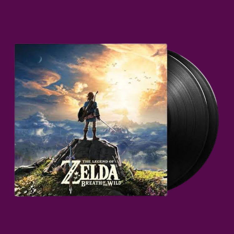 Black Vinyl Legend OF Zelda Breath Of The Wild