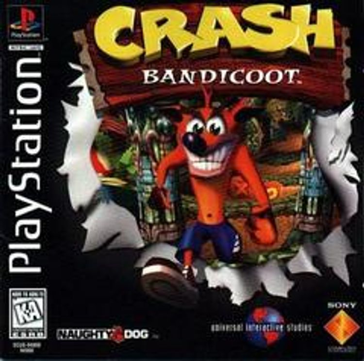 Crash Bandicoot [Black Label] (usagé)