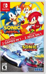 Sonic Mania + Team Sonic Racing Double Pack (usagé)