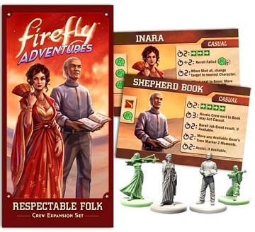 Firefly Adventure Respectable Folk Crew Expansion Pack