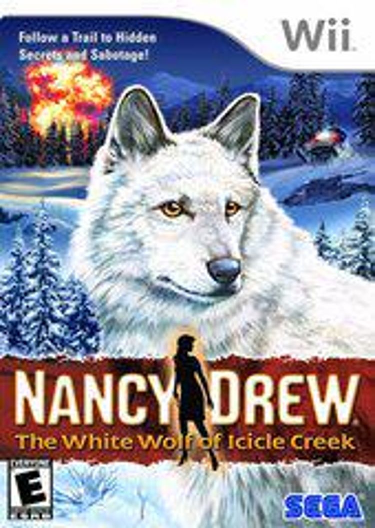 Nancy Drew The White Wolf of Icicle Creek (usagé)