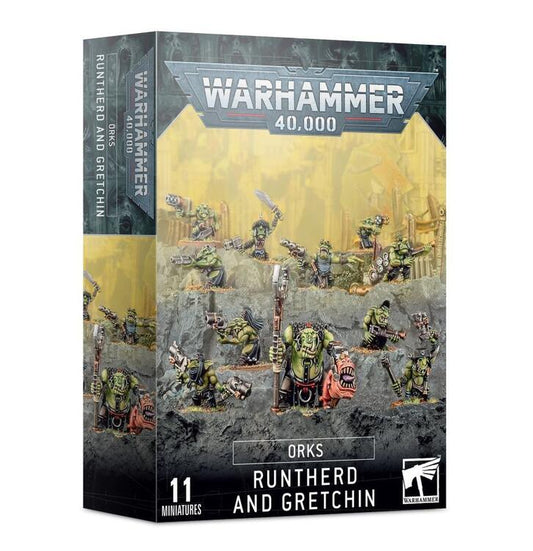 WH 40K Orks: Runtherd and Grots 50-16