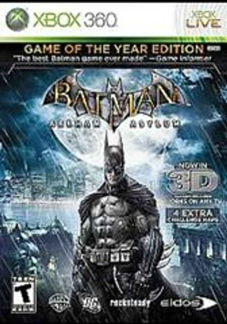Batman: Arkham Asylum [Game of the Year] (usagé)