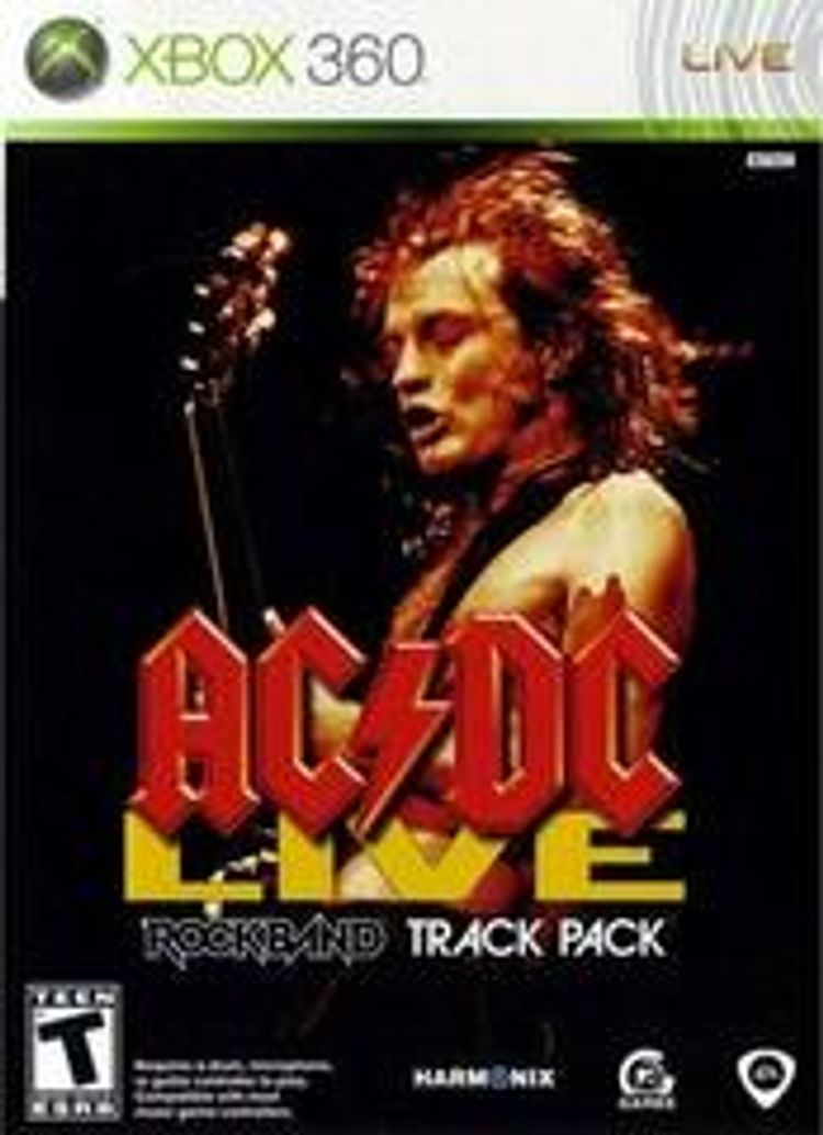 AC/DC Live Rock Band Track Pack (usagé)