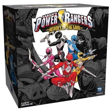 Power rangers heroes of the grid board game