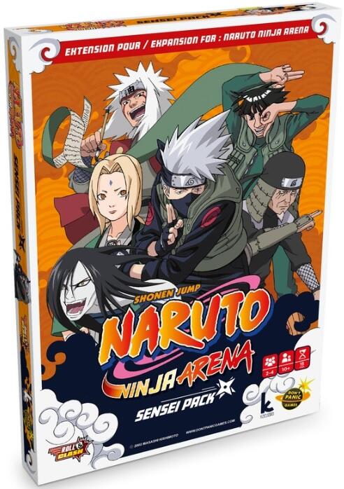 Naruto ninja arena sensei pack