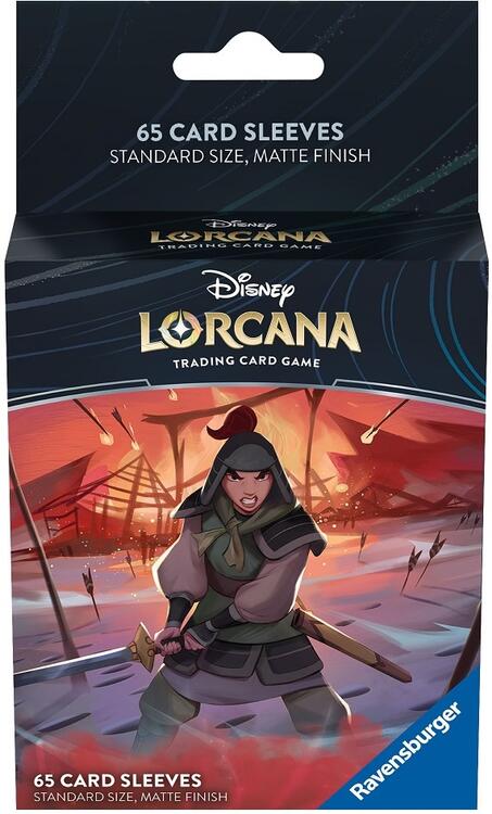 Disney lorcana sleeve 65 Mulan