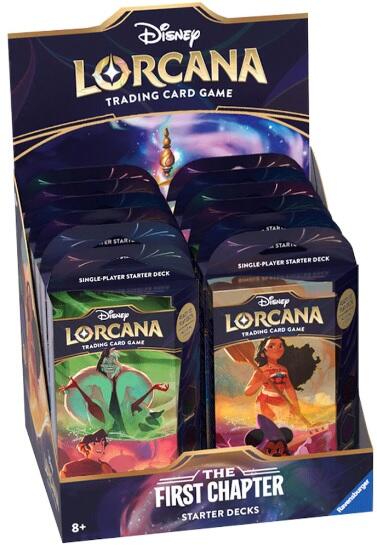 Disney Lorcana starter deck first chapter emerald/ruby