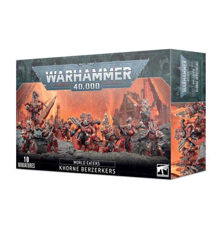 WH 40K Worls eaters: berzerkers de khorne 43-10