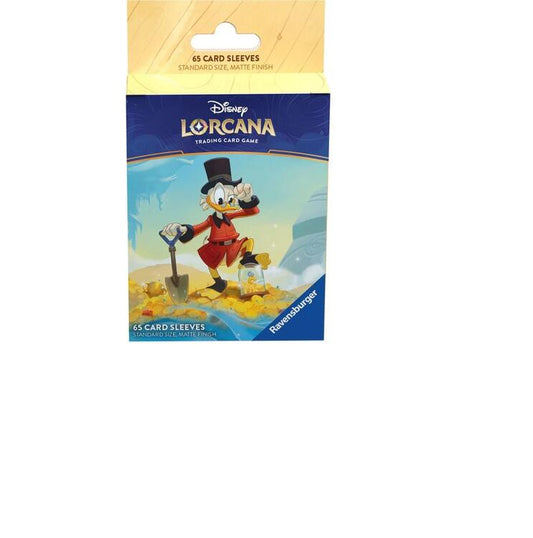 Disney lorcana sleeves scrooge mcduck