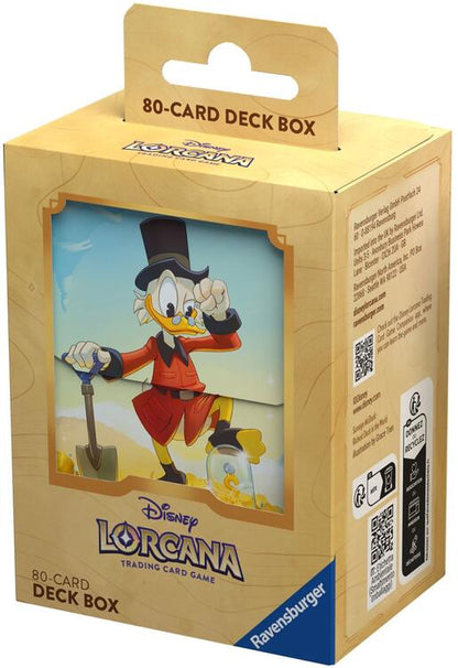 Disney Lorcana deck box Scrooge Mcduck