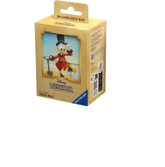 Disney Lorcana deck box Scrooge Mcduck