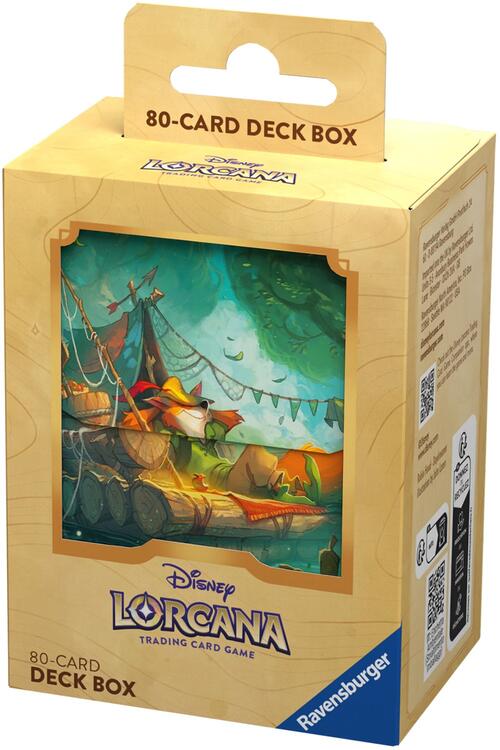 Disney Lorcana deck box Robin Hood