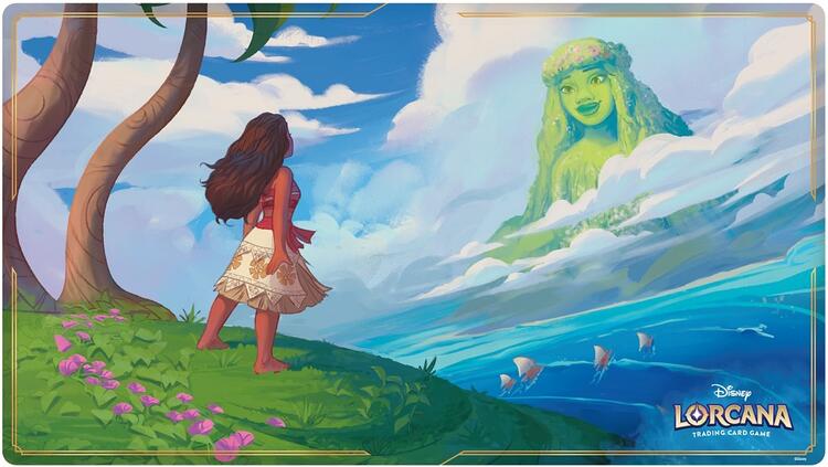 Disney Lorcana playmat Moana