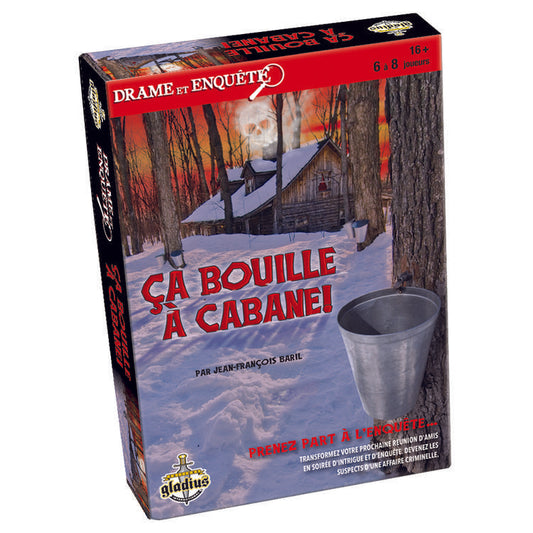 Drame et enquete Ca bouille à la cabane!