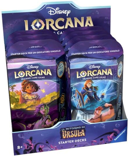 Disney Lorcana Ursula's Return Starter Deck Amber/Amethyst