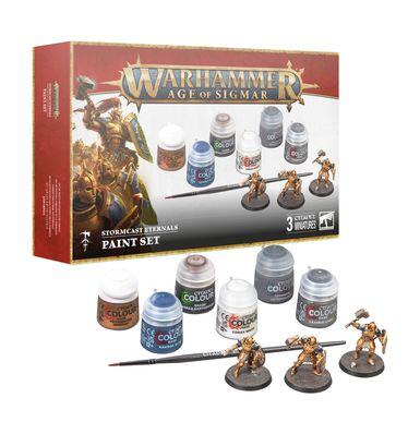 Warhammer Age Of Sigmar Stormcast Eternals Paint Set