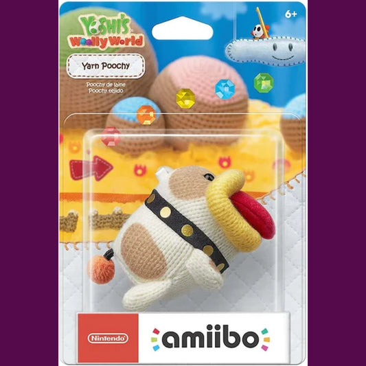 Yarn Poochy [Yoshi Wooly World] (usagé)