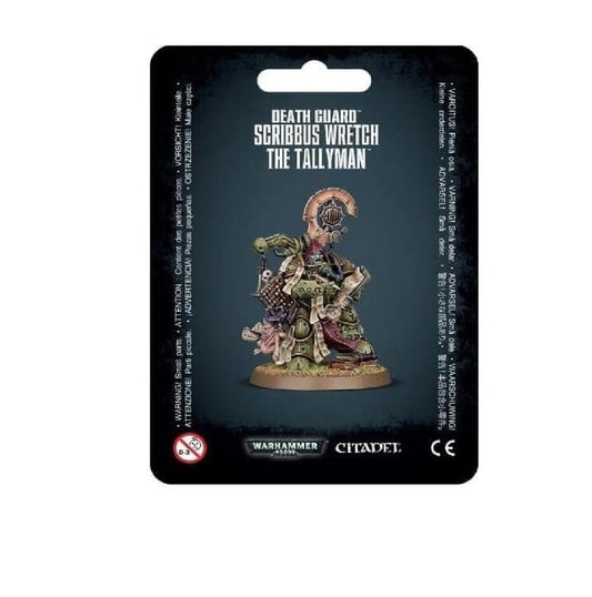 WH 40K Death Guard Scribbus Wretch The Tallyman