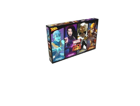 Dice Throne Marvel Iceman-Psylocke-Storm-Wolverine